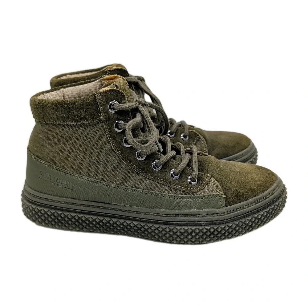 Steve Madden Green Lantern Hybrid Sneaker-Boot Chukka Gorpcore Urban High Top